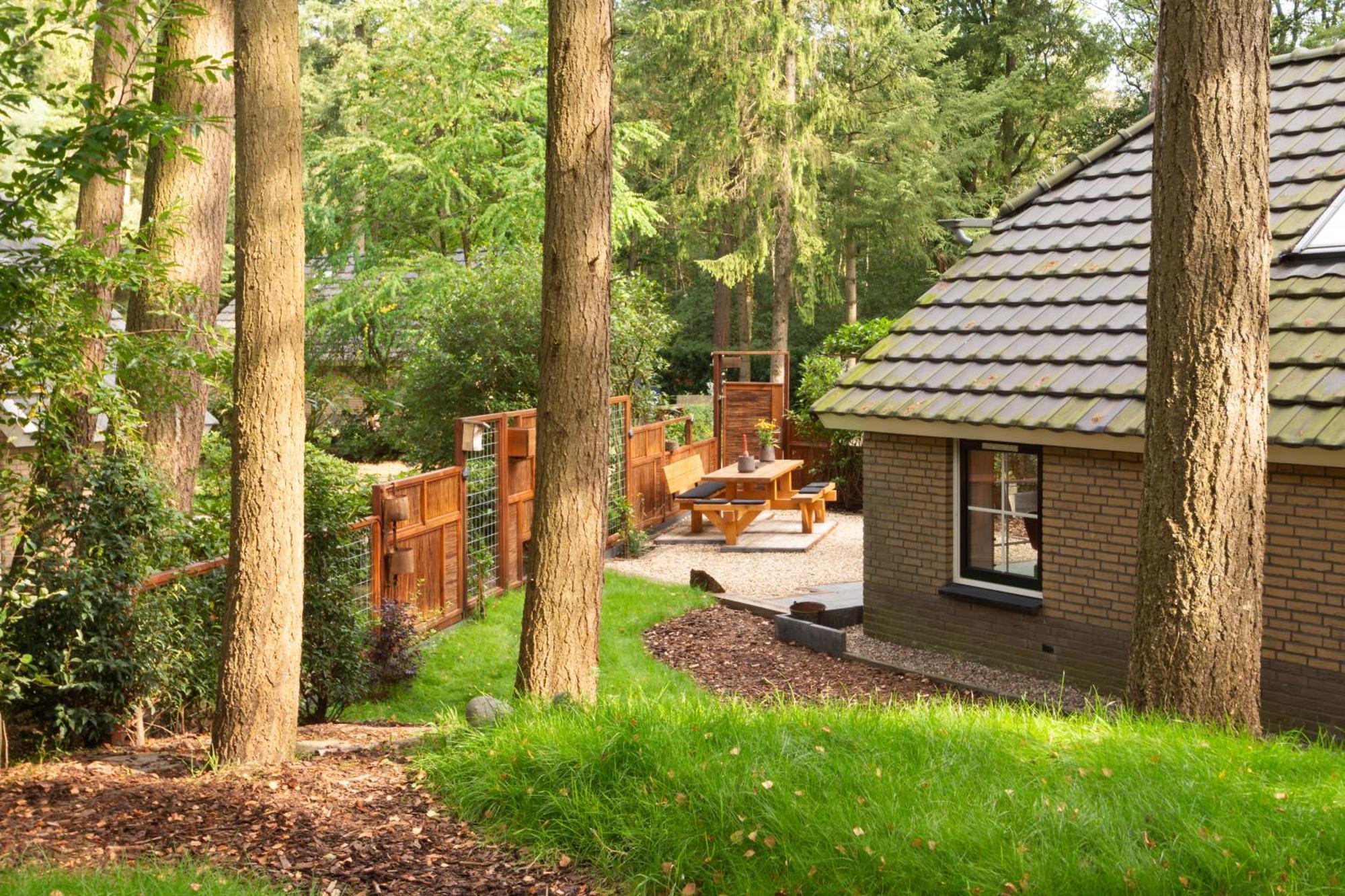 Veluwe Vakantiehuis - Bosuil Lodge 卢特伦 外观 照片